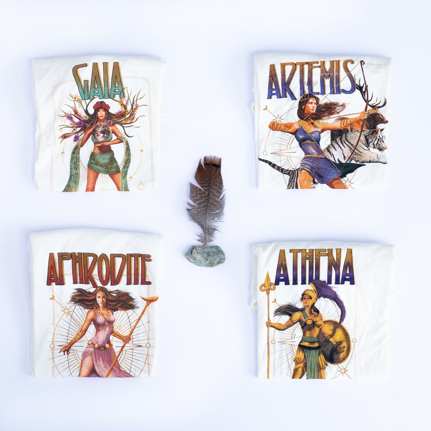 White Artemis Vintage Tee