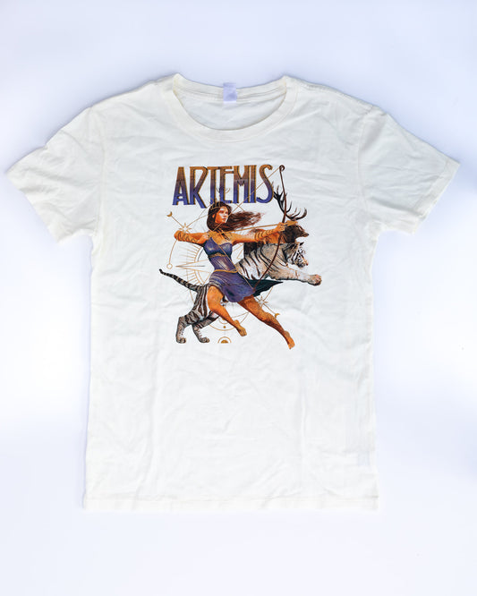 White Artemis Vintage Tee