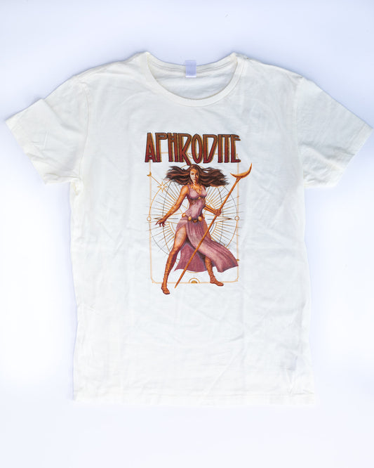 White Aphrodite Vintage Tee