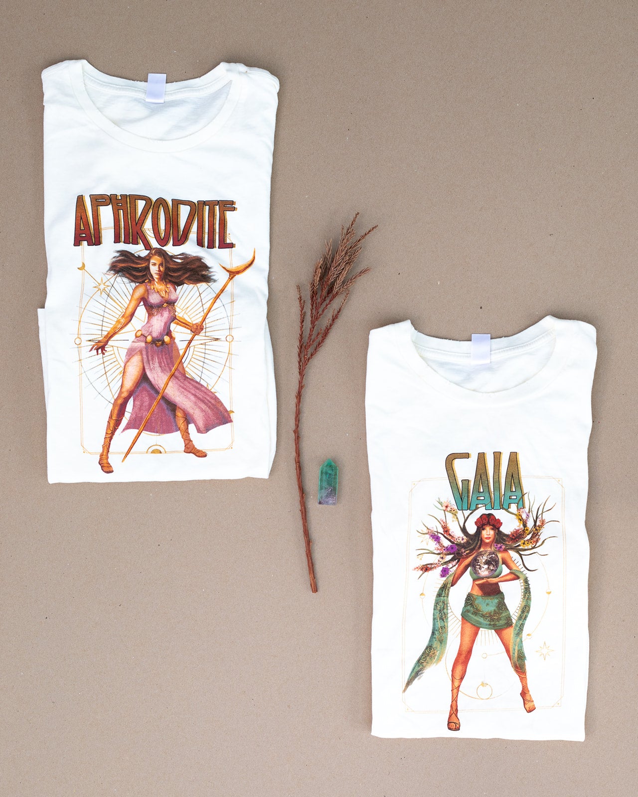 White Aphrodite Vintage Tee