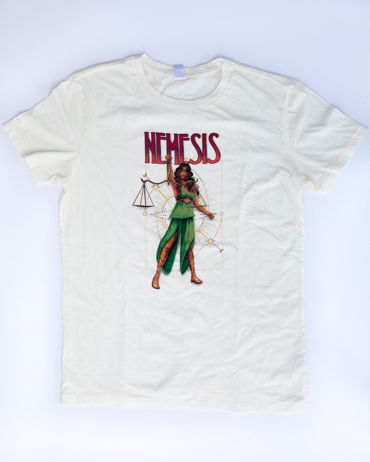 White Nemesis Vintage Tee